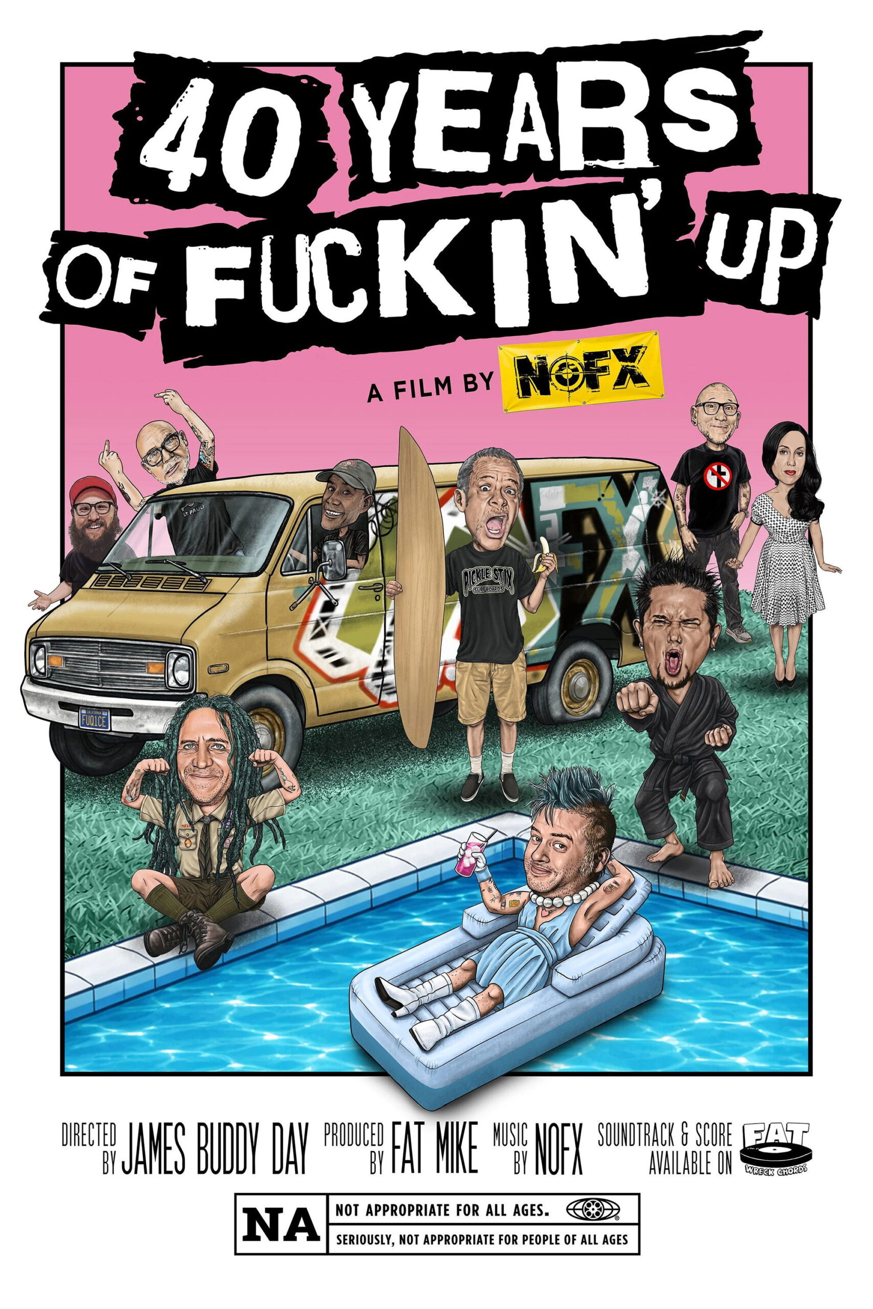 40 Years of F**kin Up poster
