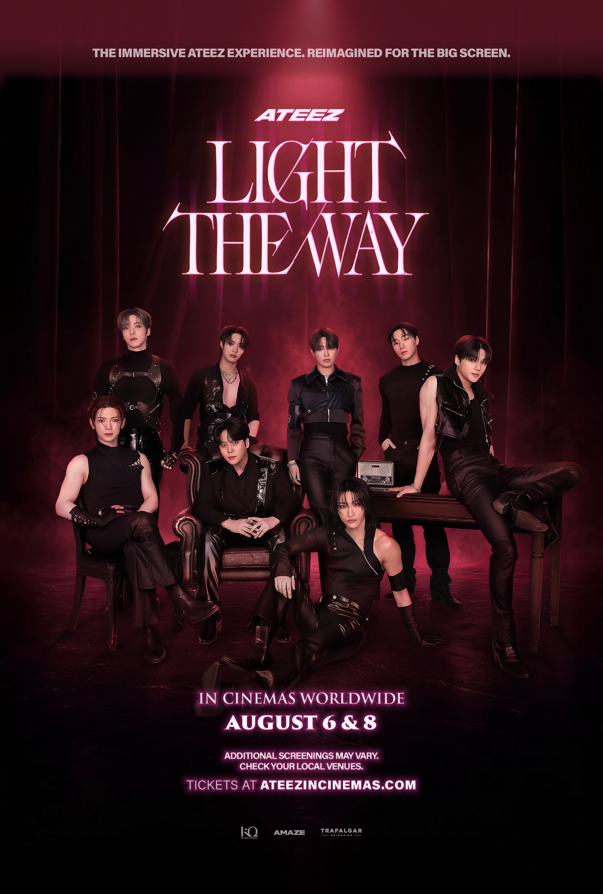 ATEEZ : LIGHT THE WAY IN CINEMAS poster