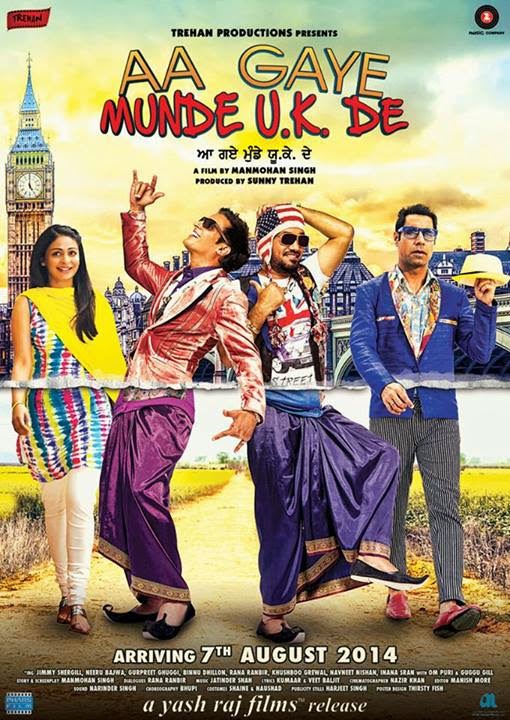 Aa Gaye Munde U.K. De poster