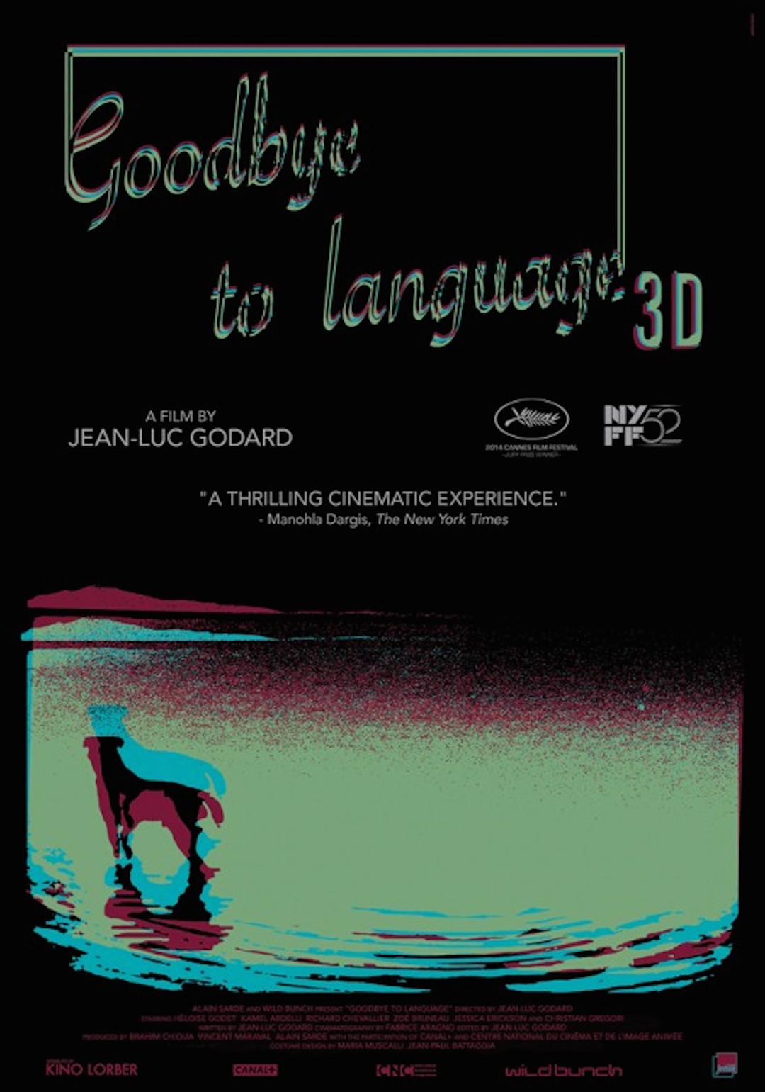 Adieu au langage poster