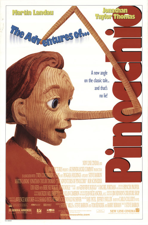 The Adventures of Pinocchio poster