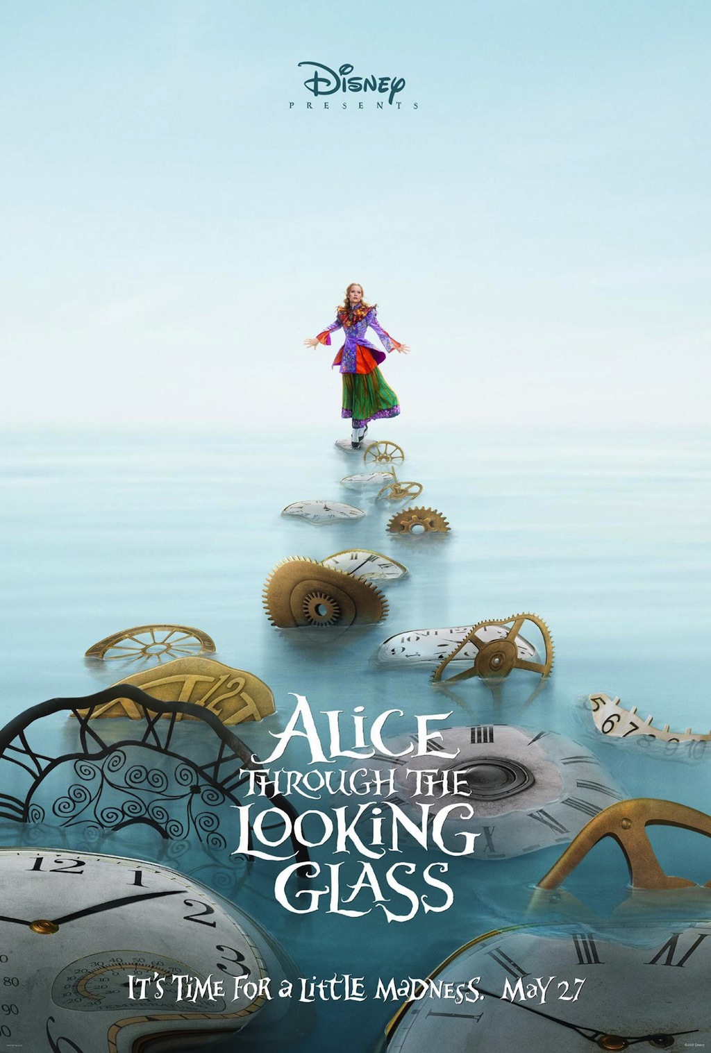 Alice Through the Looking Glass poster