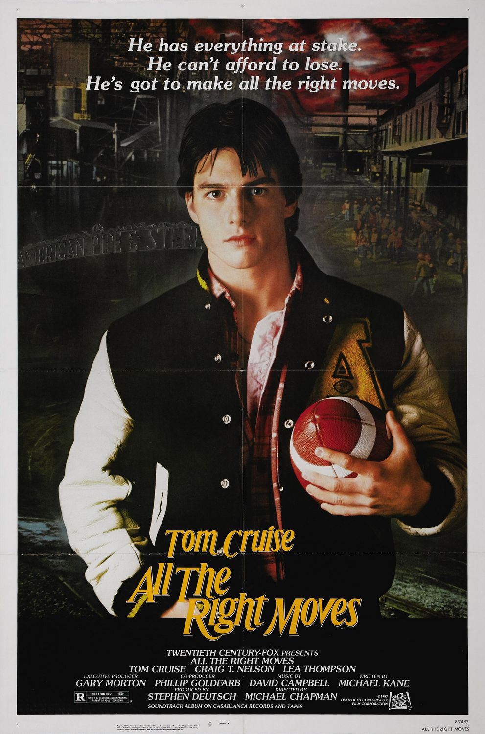 All the Right Moves poster
