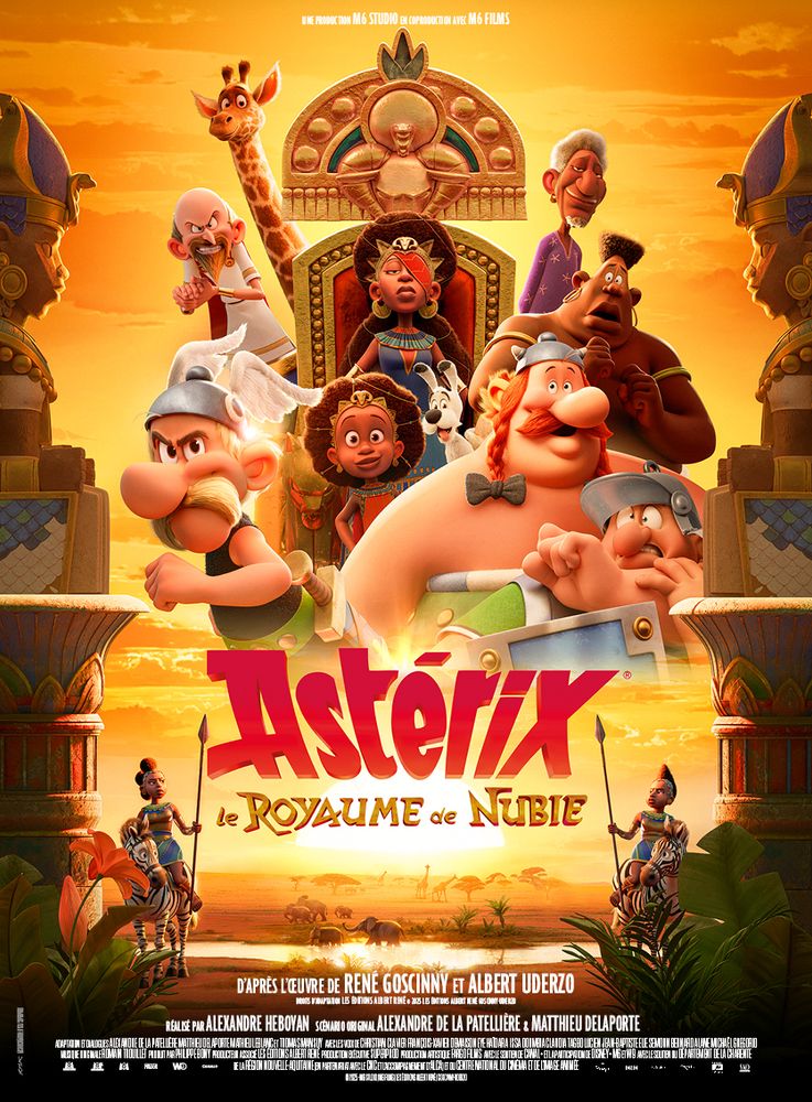 Astérix et le Royaume de Nubie poster