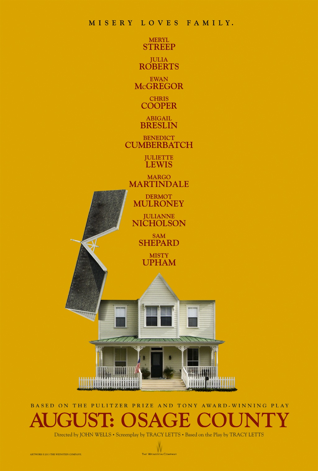 August Osage County poster