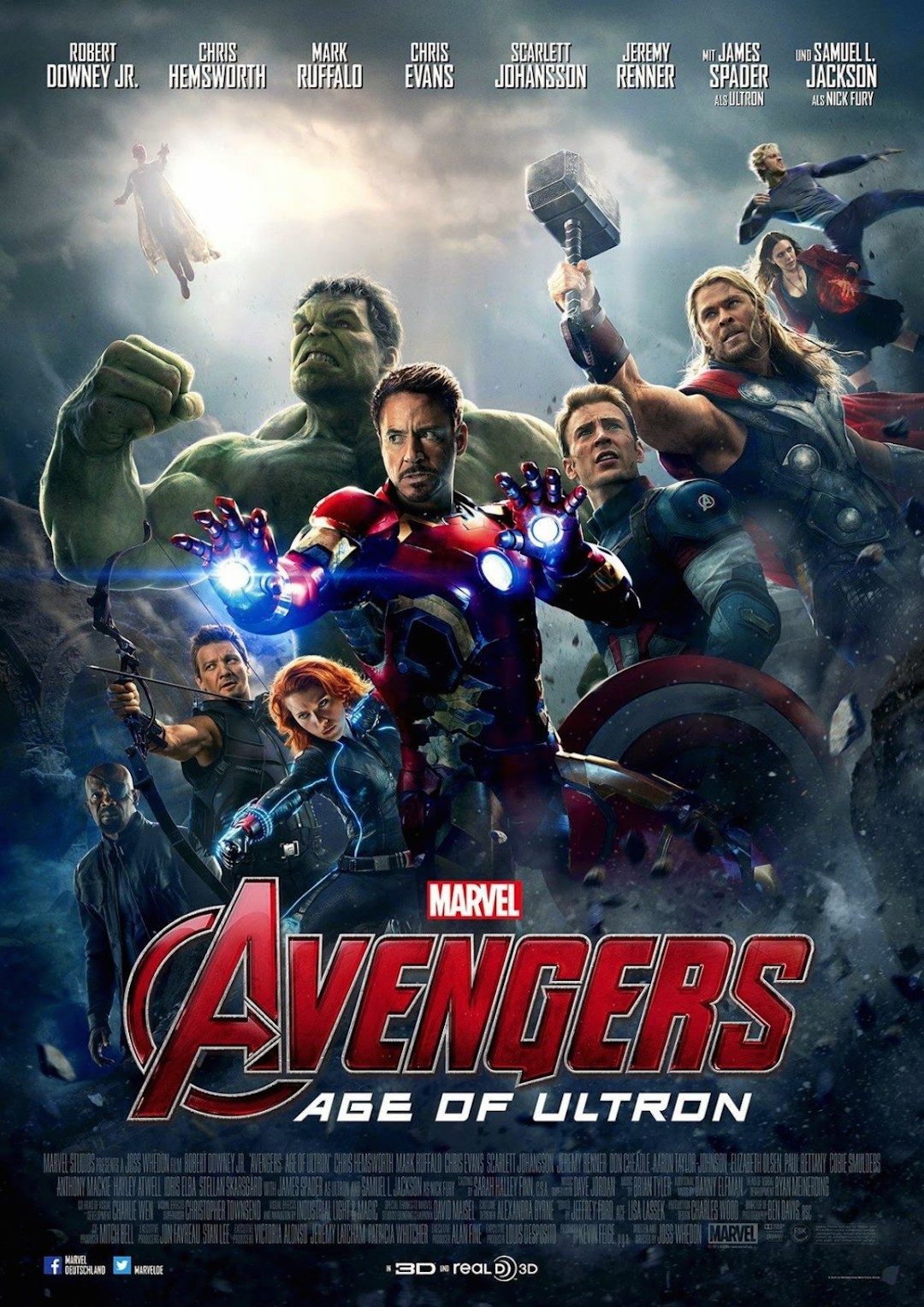 The Avengers: Age of Ultron poster