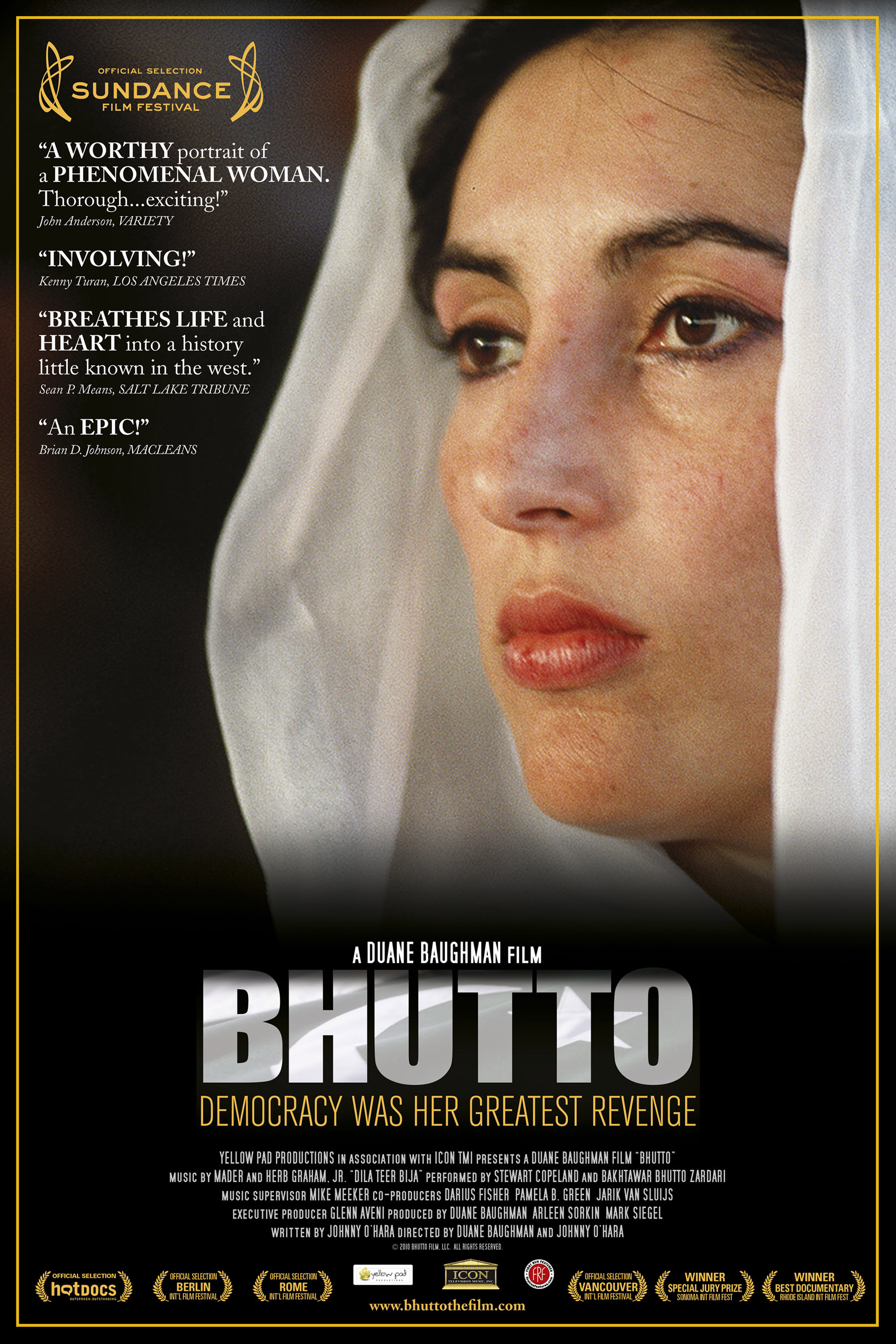 Bhutto poster
