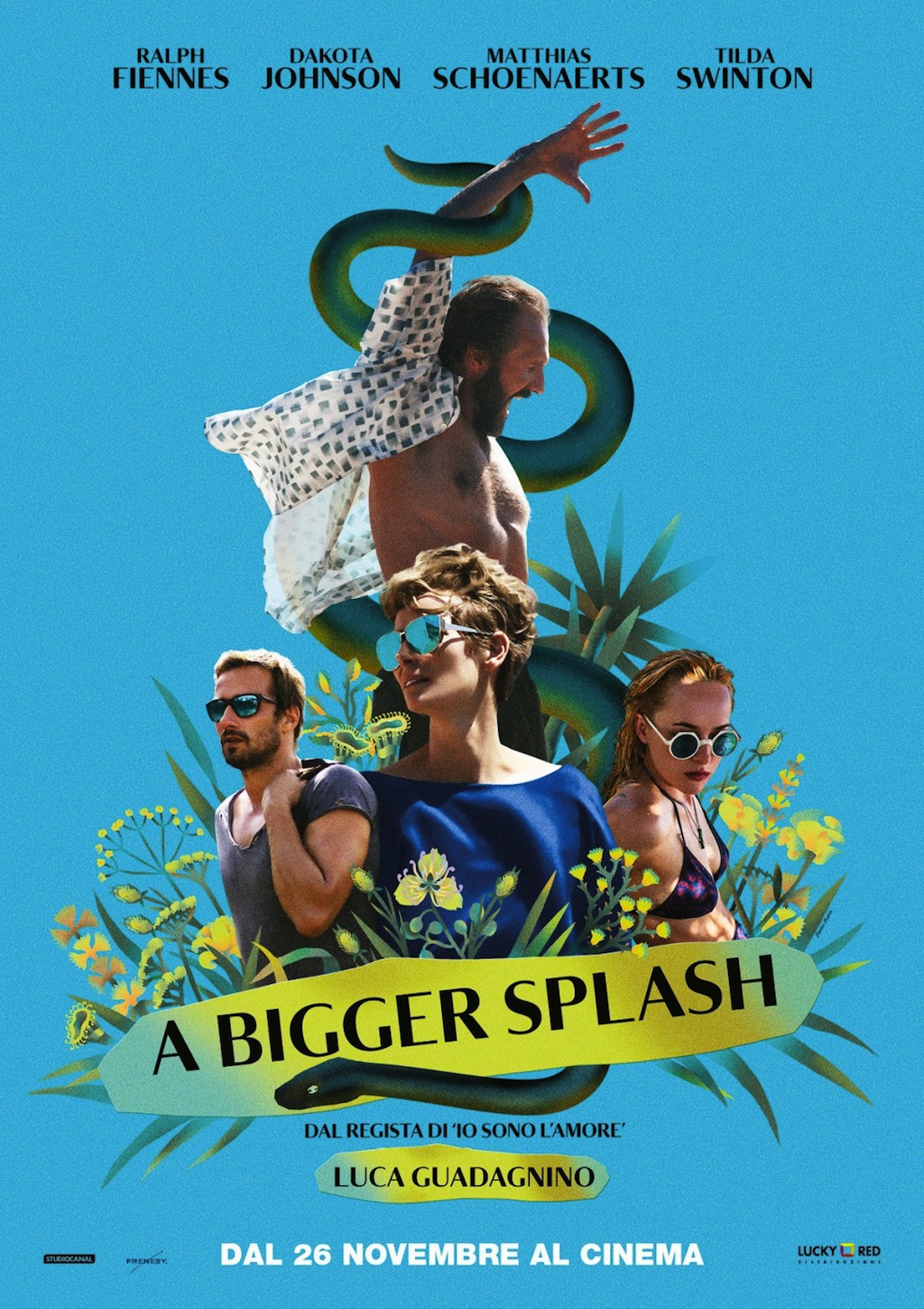 A Bigger Splash poster