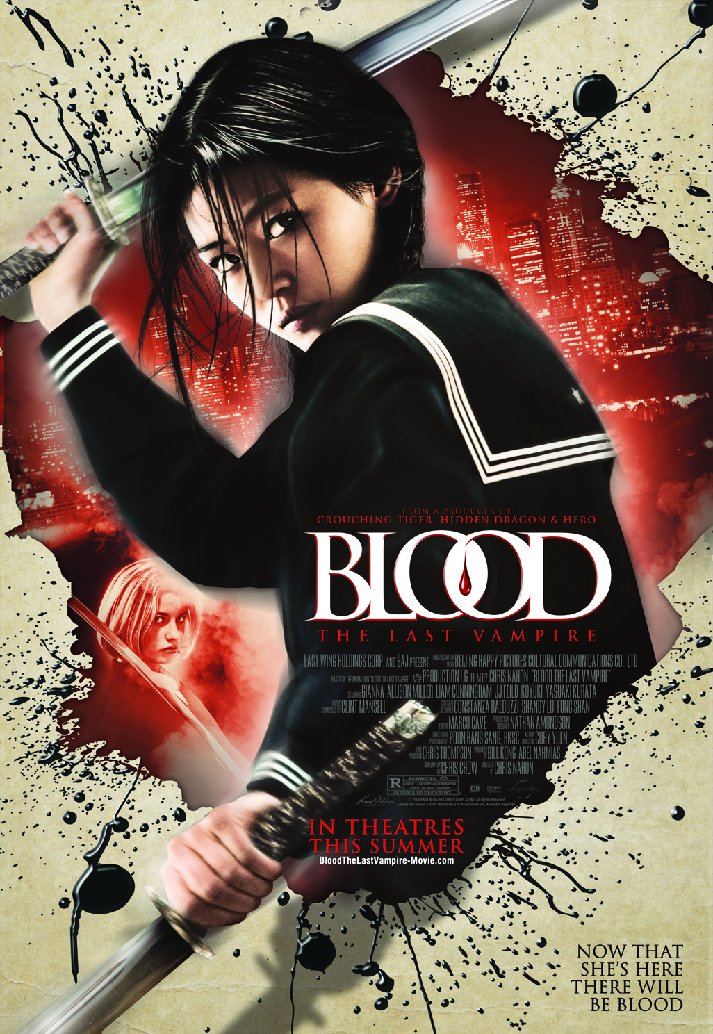 Blood: The Last Vampire poster