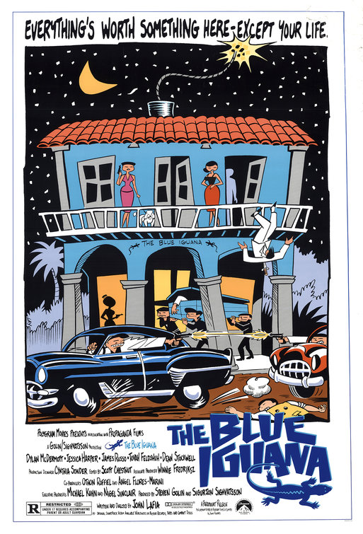The Blue Iguana poster