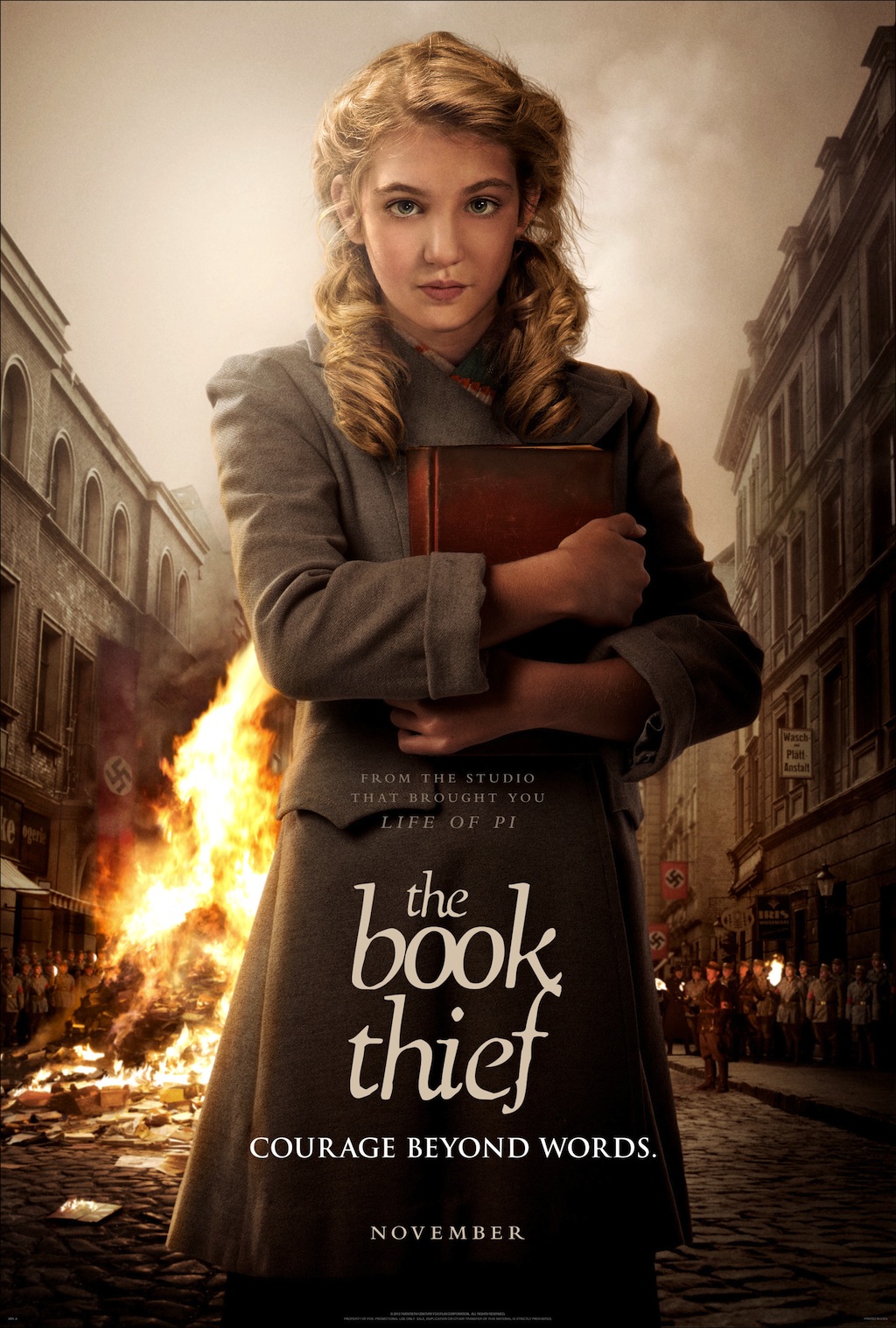 The Book Thief poster