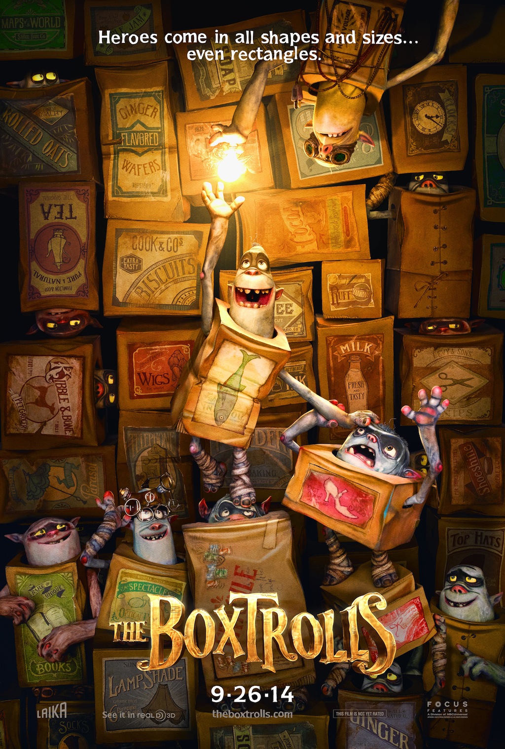 The Boxtrolls poster