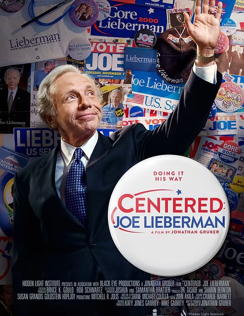 Centered: Joe Lieberman