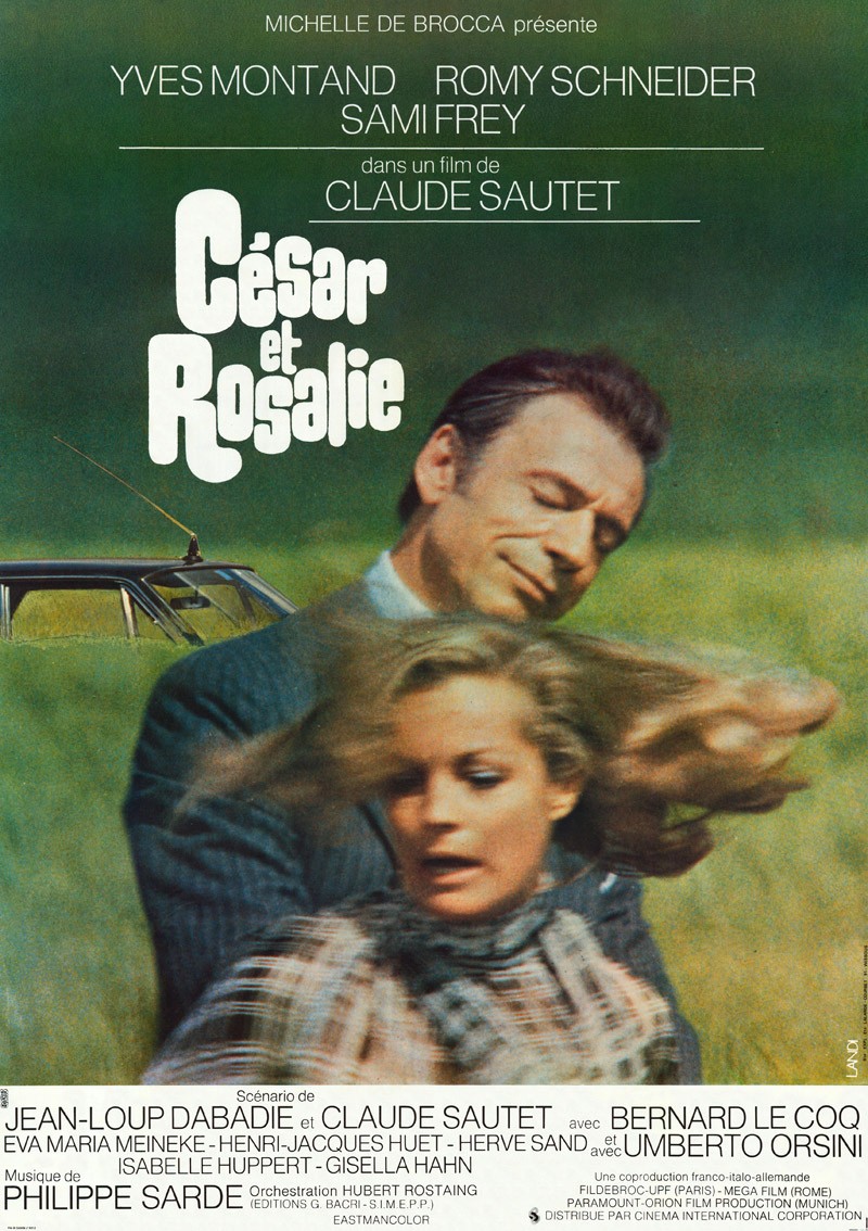 Cesar et Rosalie poster