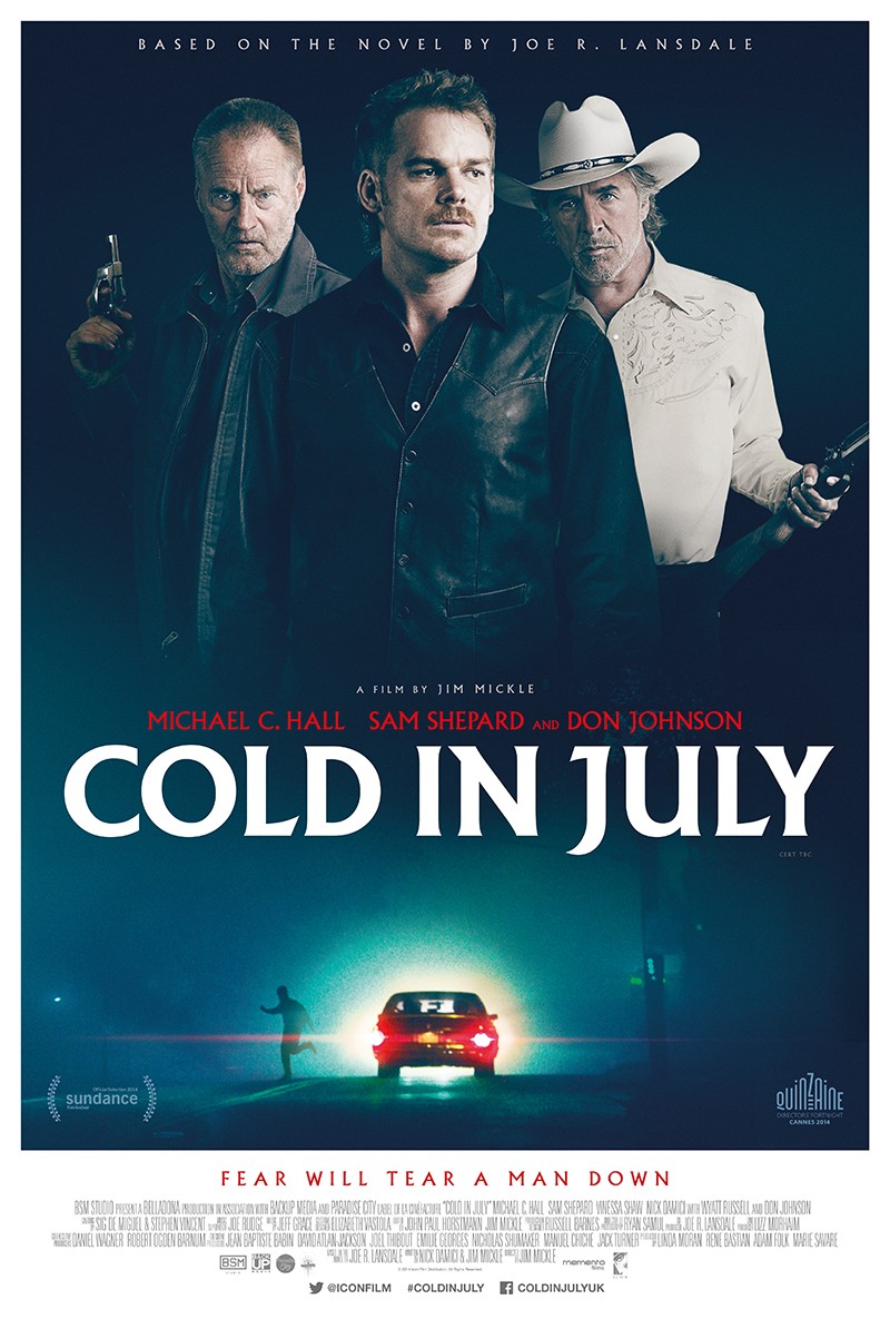 Cold in July poster