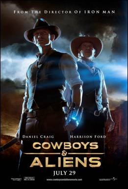 Cowboys and Aliens poster