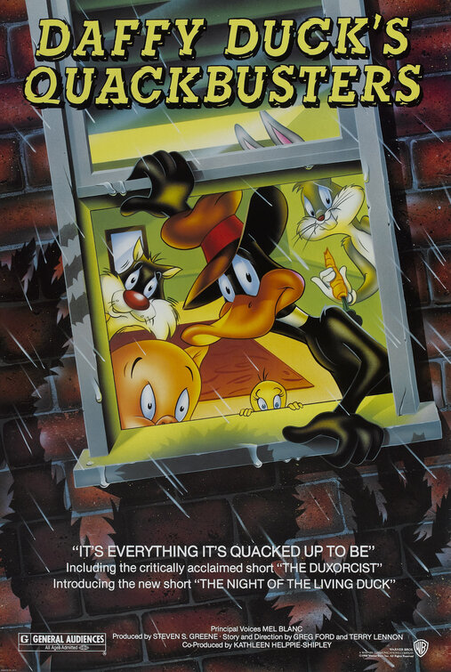 Daffy Duck’s Quackbusters poster