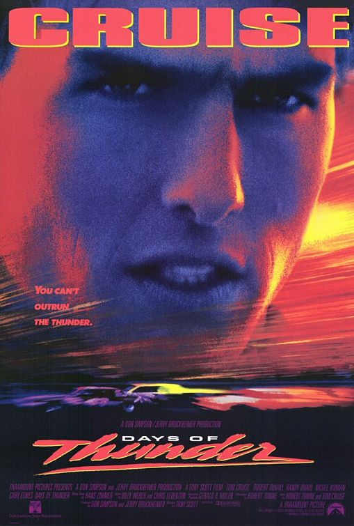 Days of Thunder poster