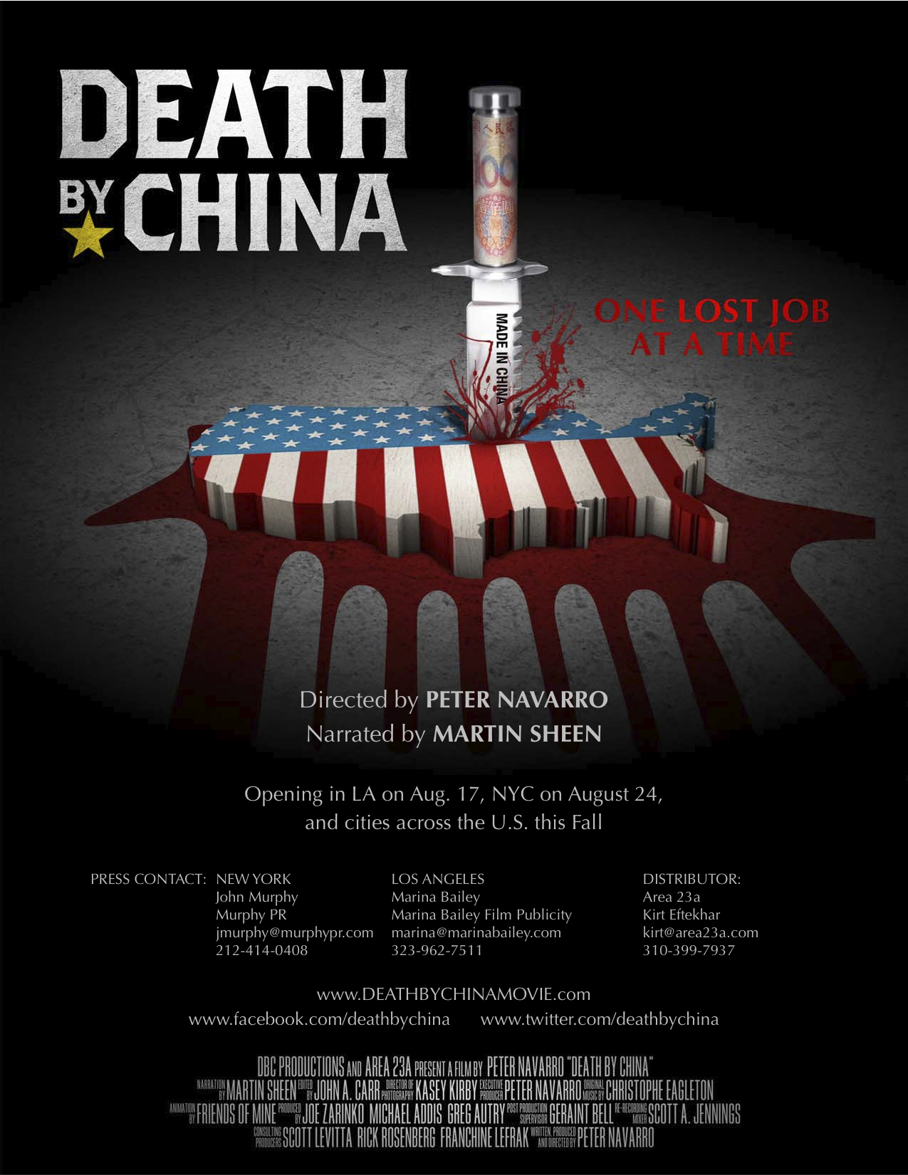 Death by China poster