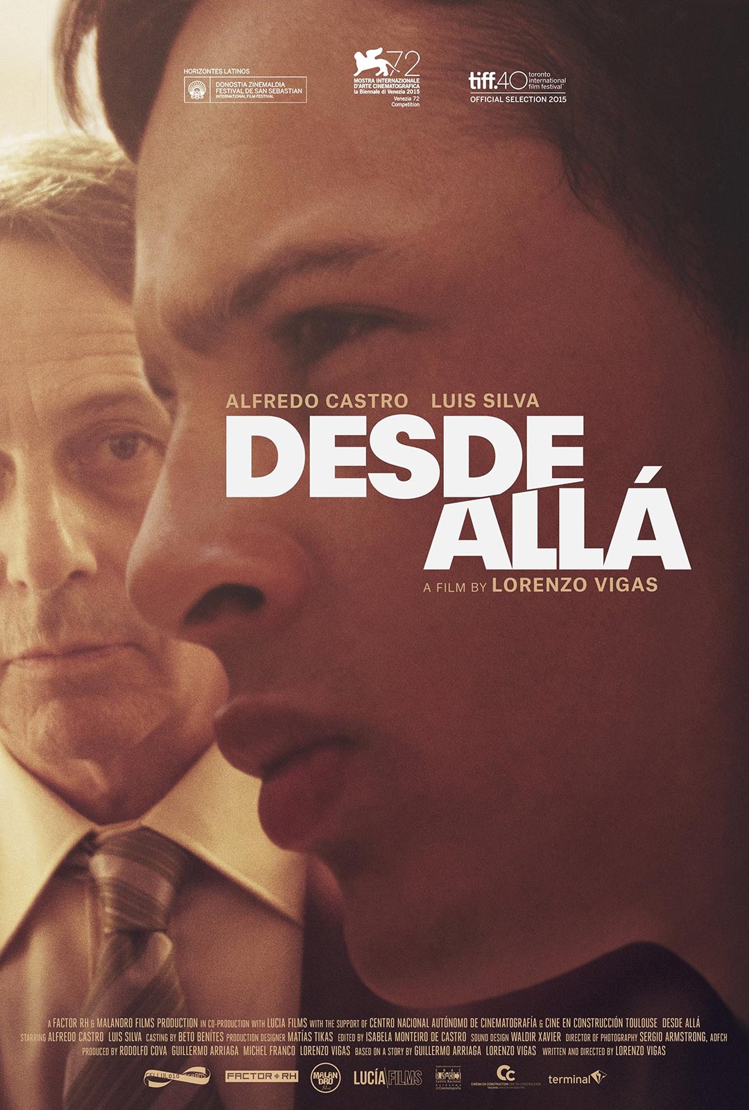 Desde allá poster