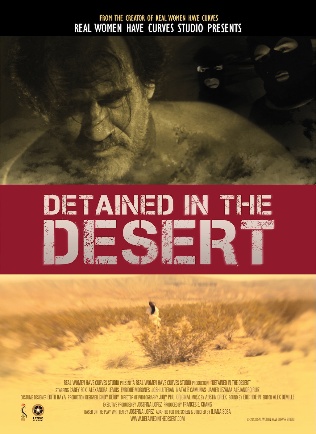 Detained in the Desert poster