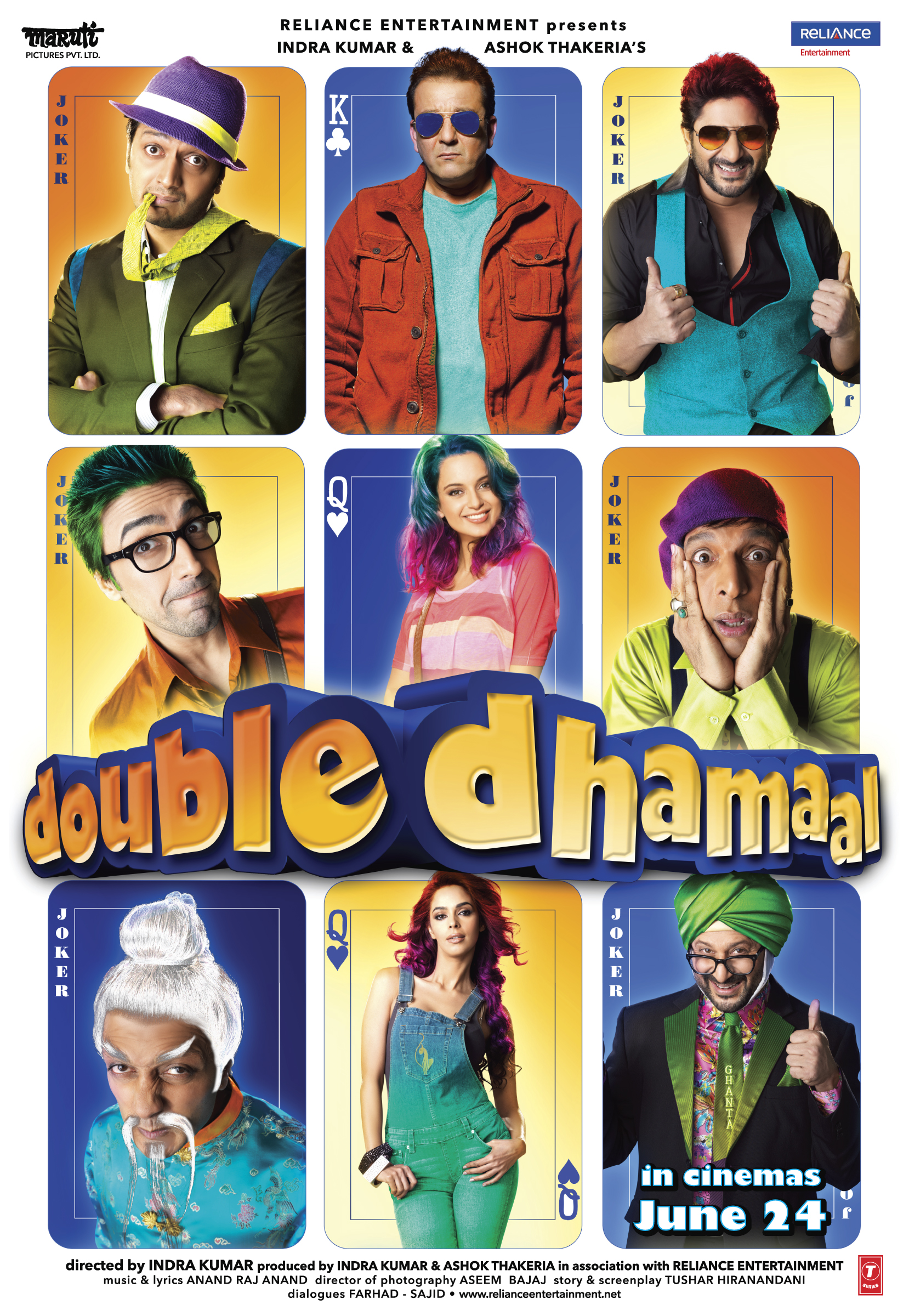 Double Dhamaal poster