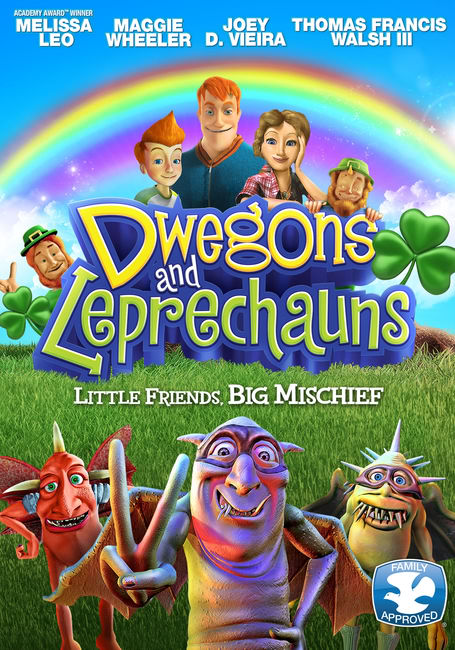 Dwegons and Leprechauns poster
