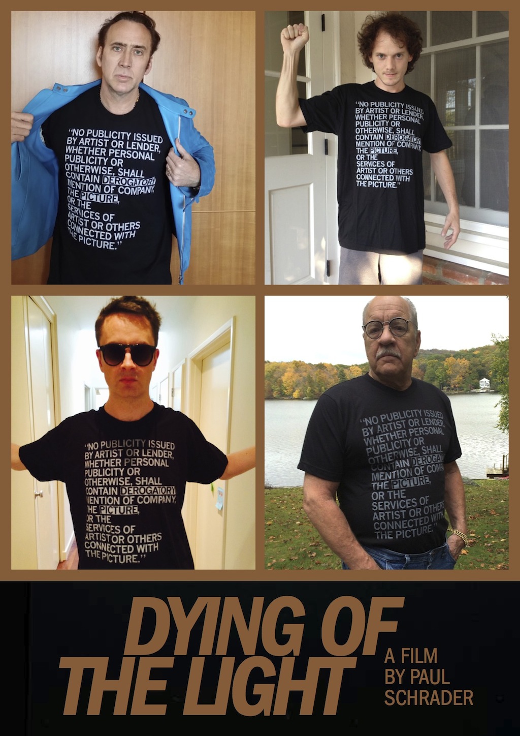 The Dying of the Light poster