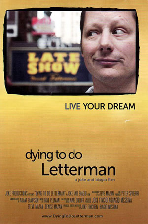 Dying to Do Letterman poster