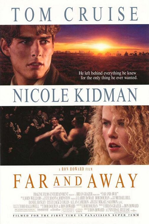 Far and Away poster