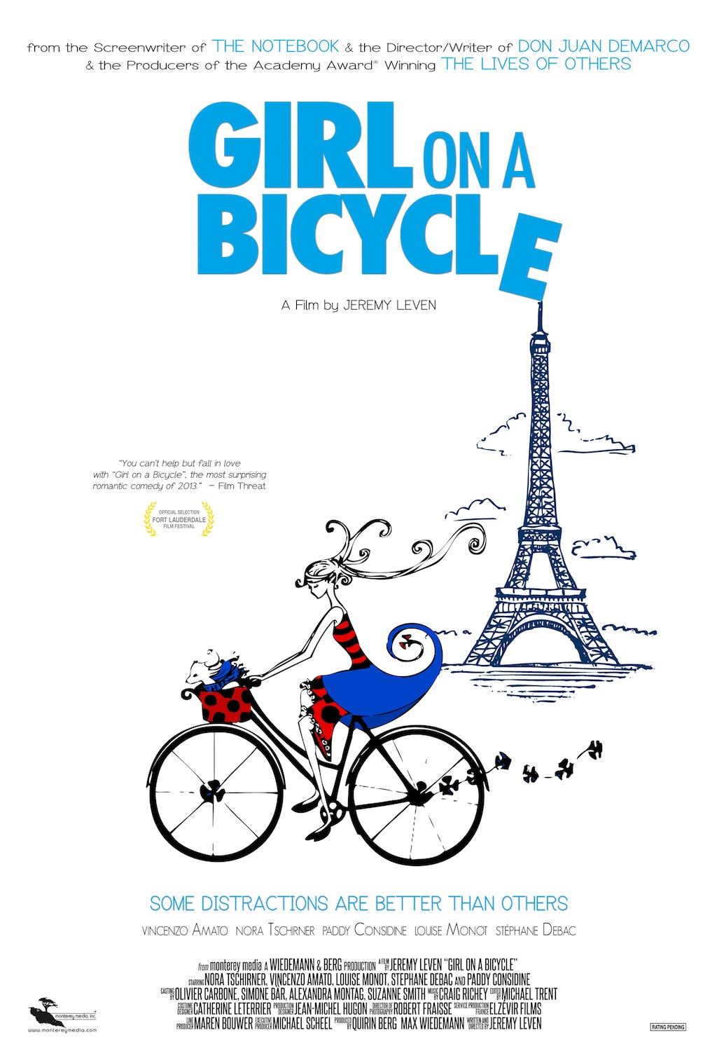 Girl on a Bicycle poster