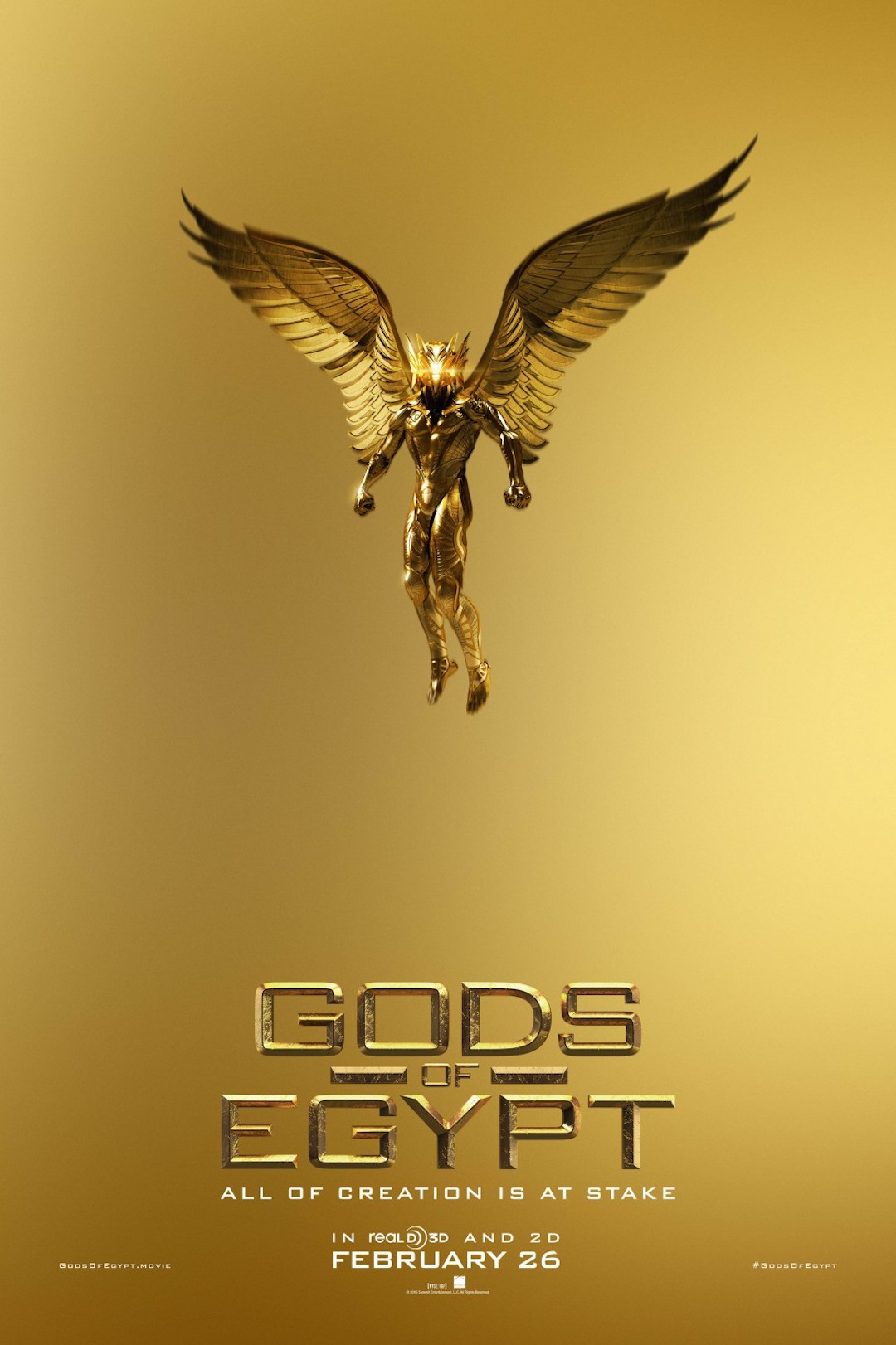 Gods of Egypt poster