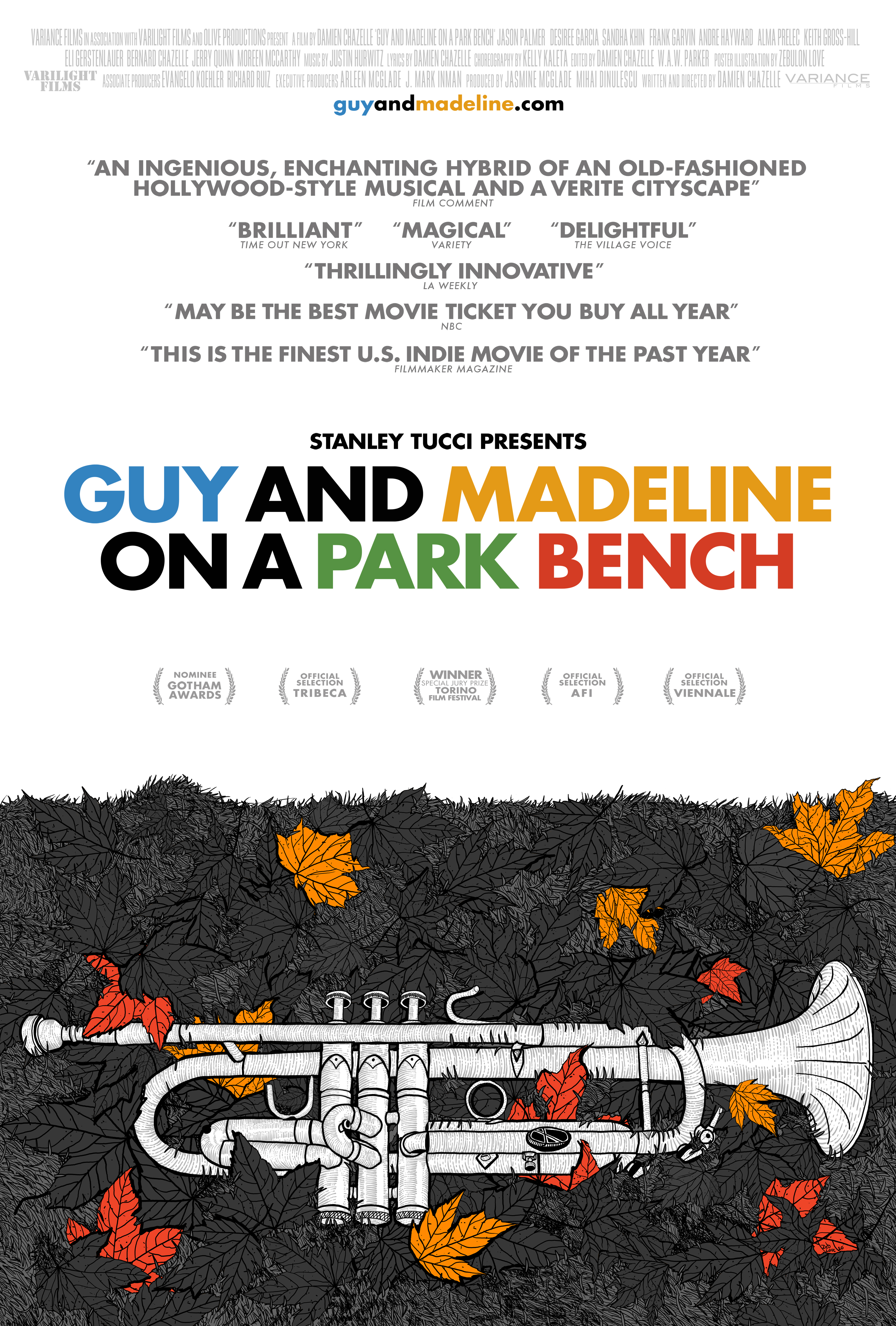 Guy and Madeline on a Park Bench poster