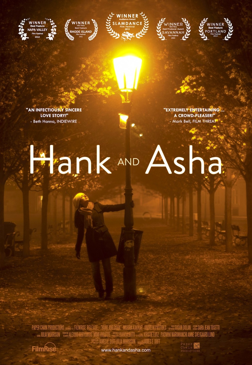 Hank and Asha poster