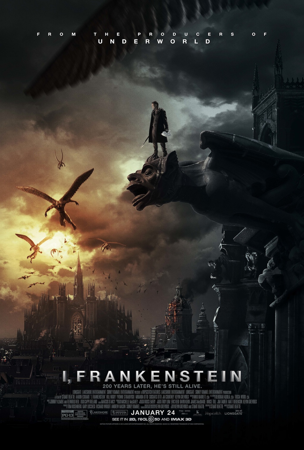 I, Frankenstein poster