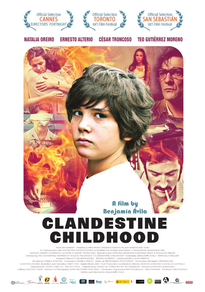 Infancia clandestina poster