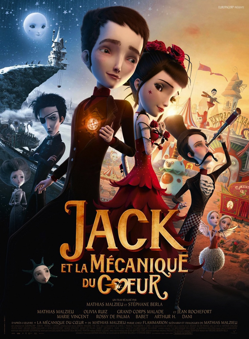 Jack et la mecanique du coeur poster