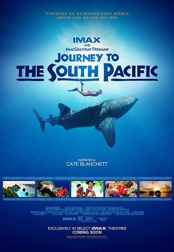 Journey to the South Pacific poster