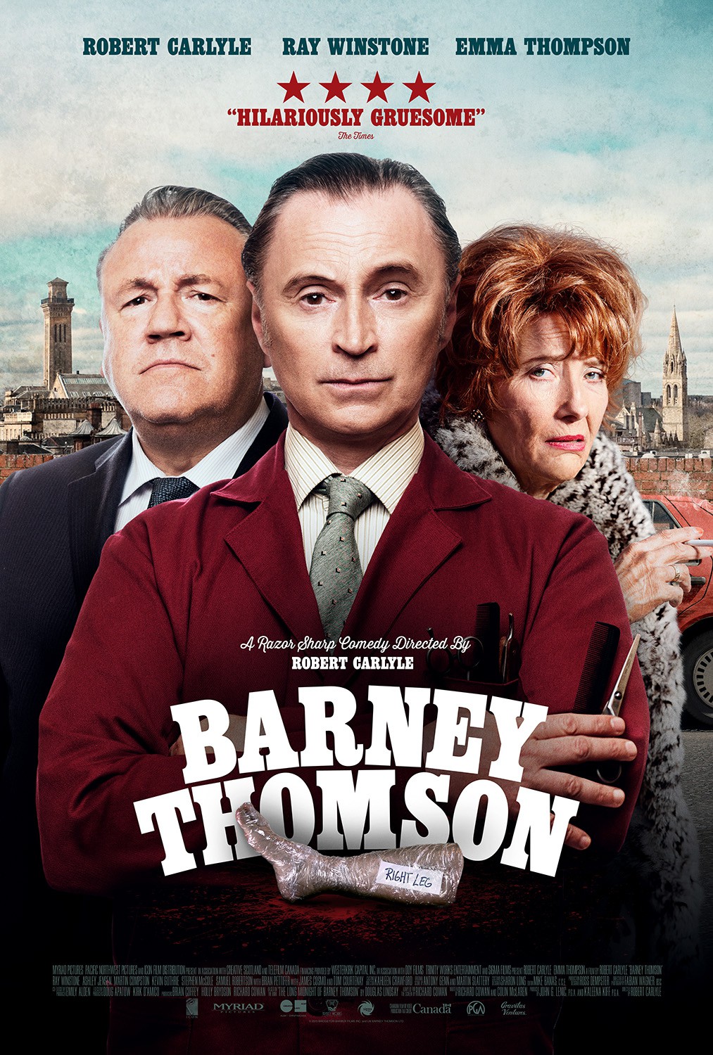 The Legend of Barney Thomson poster