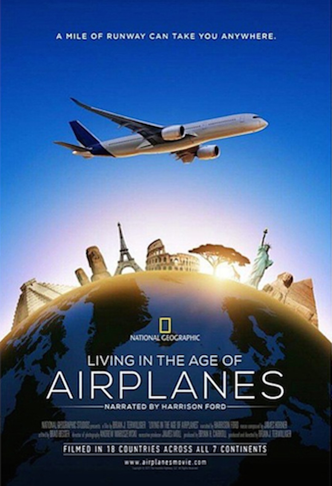 Living in the Age of Airplanes poster