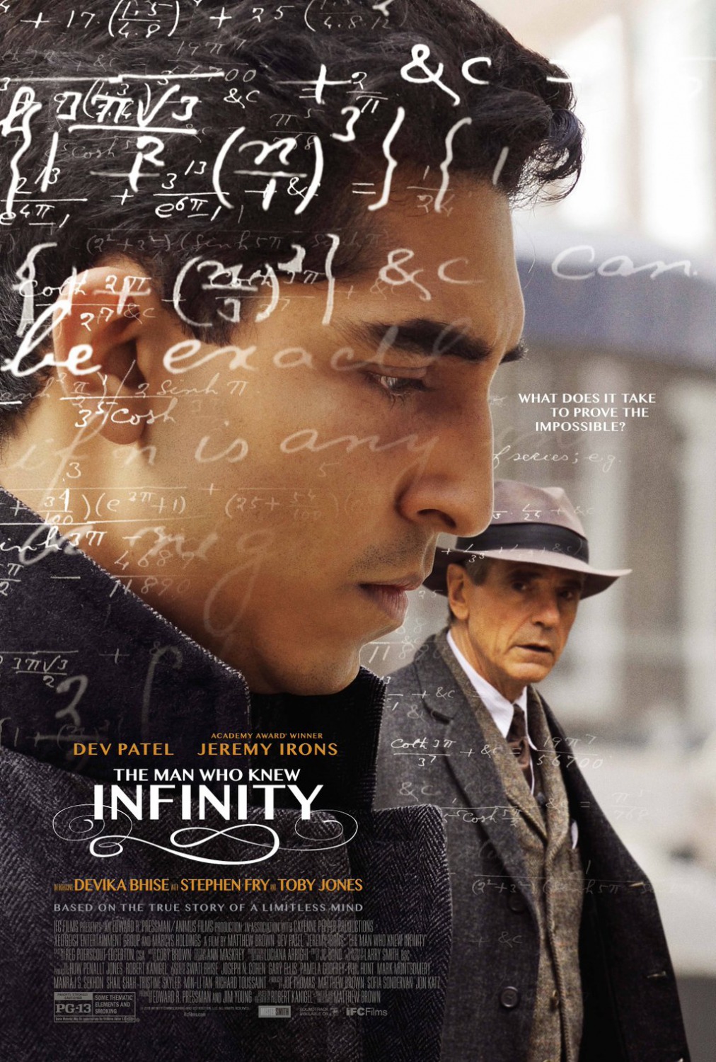 The Man Who Knew Infinity poster