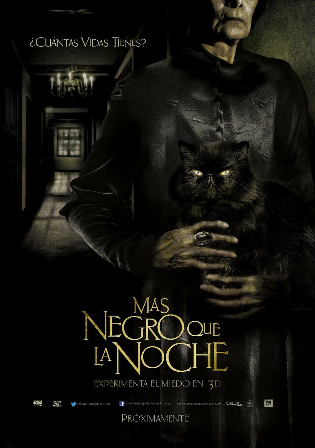 Más negro que la noche poster