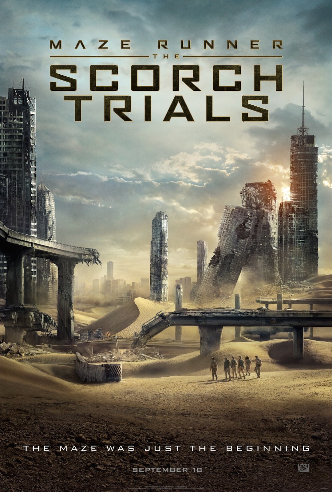 The Maze Runner: The Scorch Trials poster