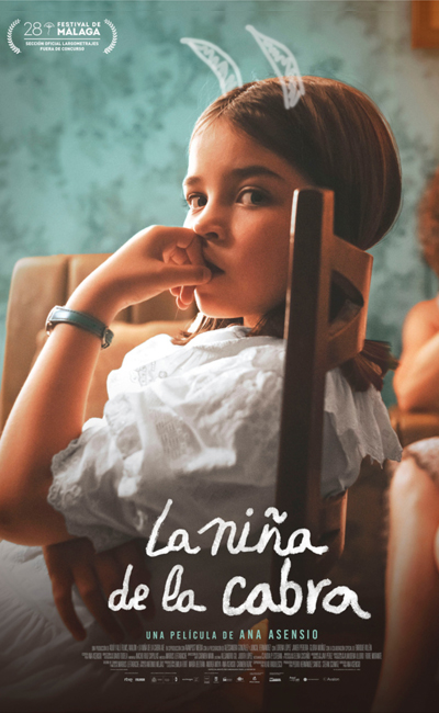 La niña de la cabra poster