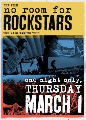 No Room for Rockstars poster