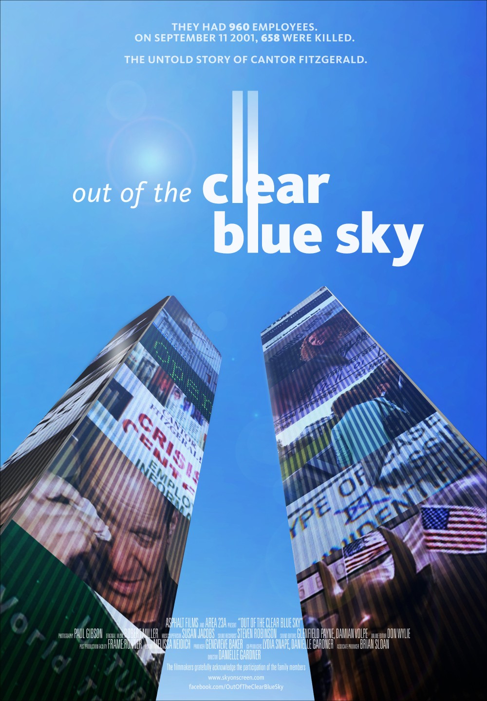 Out of the Clear Blue Sky poster