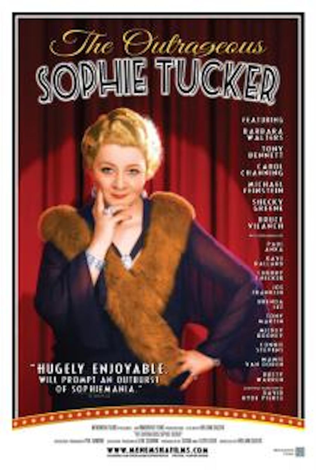 The Outrageous Sophie Tucker poster