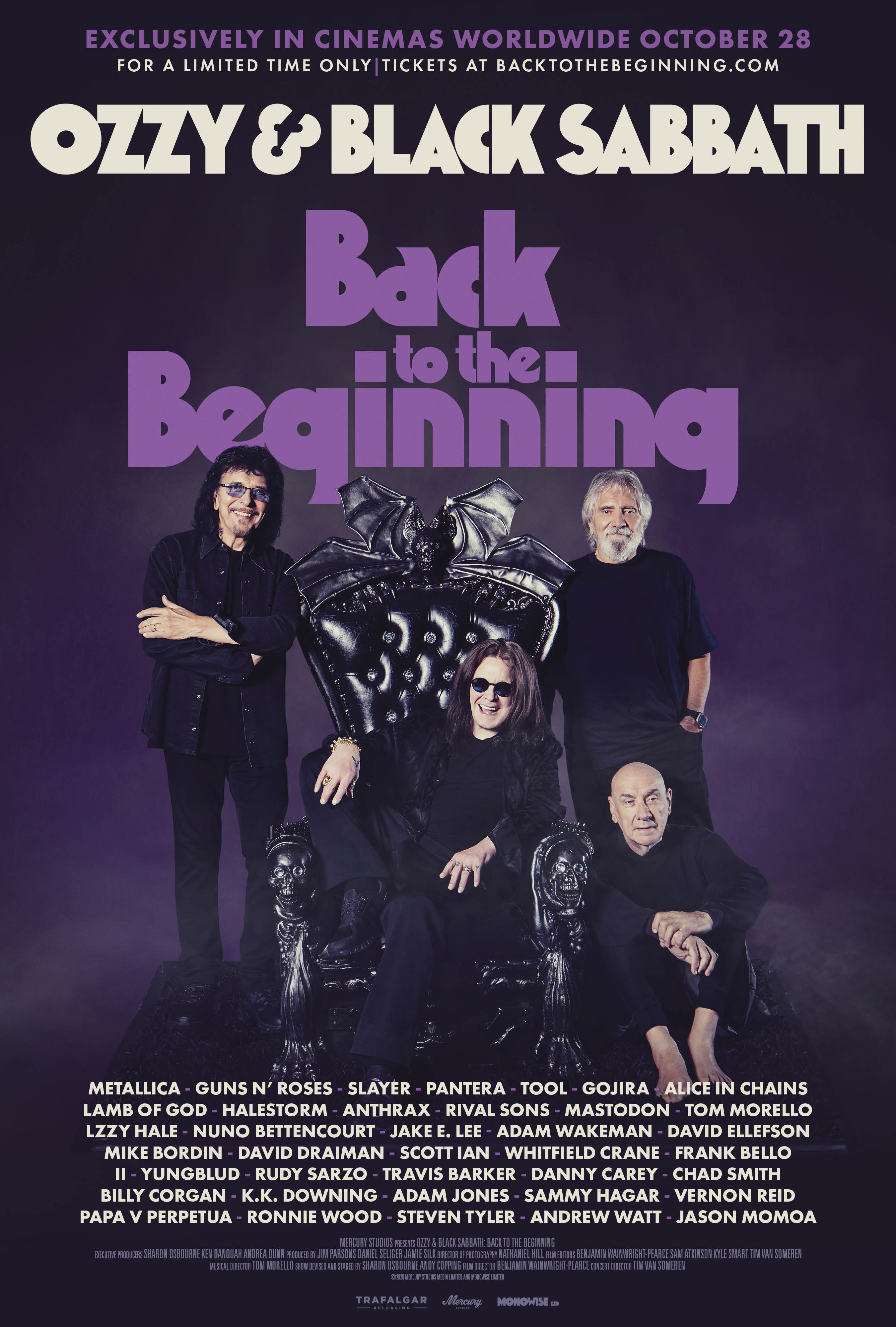 Ozzy and Black Sabbath: Back to the Beginning poster