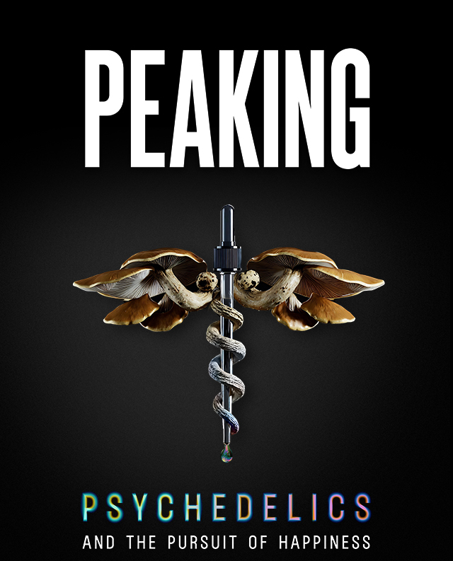 Peaking: Psychedelics and the Pursuit of Happiness poster