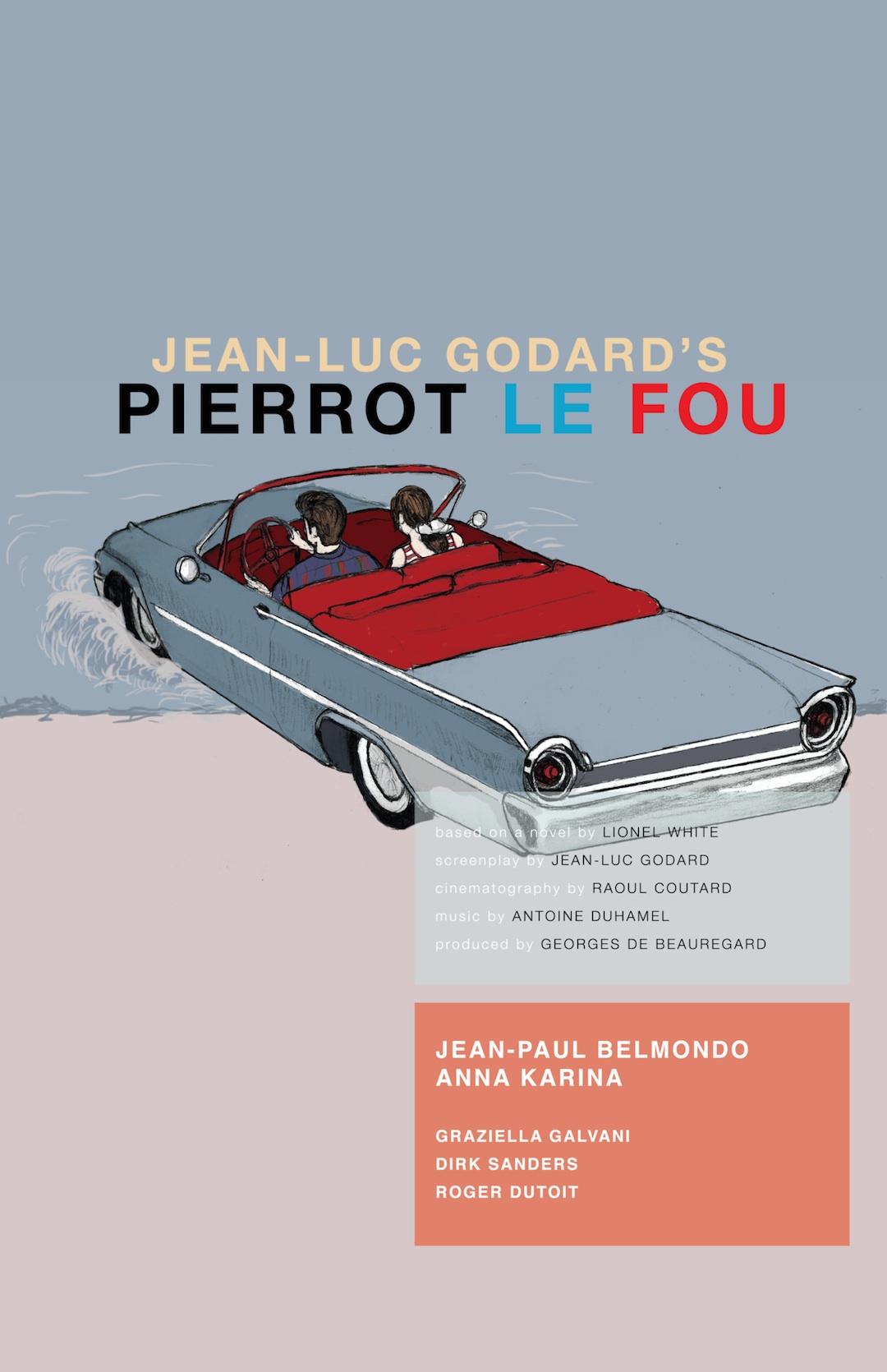 Pierrot le fou poster